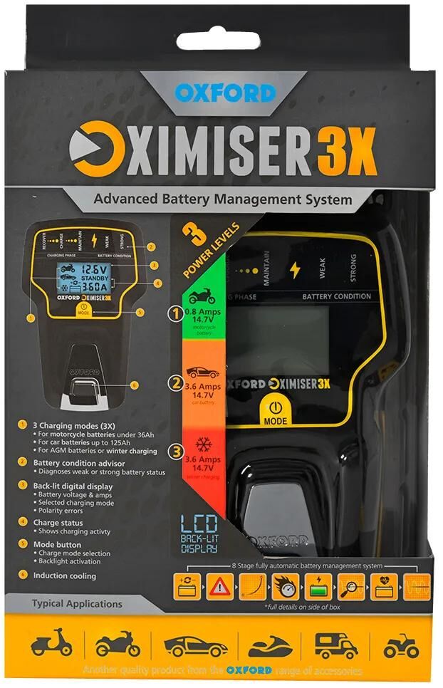 Afbeelding laden in galerijviewer, Oxford acculader oximiser 3x battery charger oximizer 3x euro
