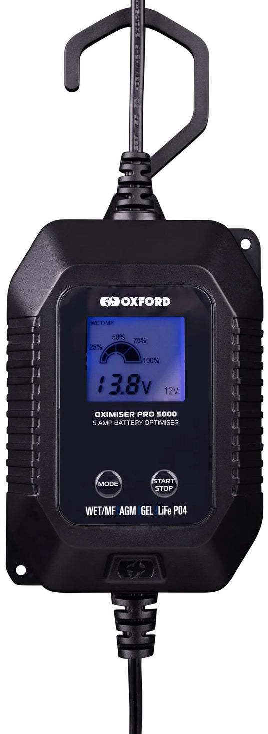 Oxford batterieladegerät oximiser pro 5000 battery charger oximiser pro 5000