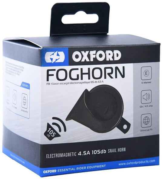 Oxford hupe horns 12v black 105db