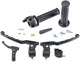 Domino gasgriffarmatur classic handle set classic gas, choke, brake grips
