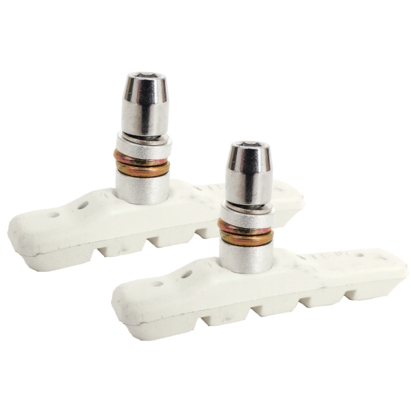 Afbeelding laden in galerijviewer, Edge remblokset v-brake 72mm - wit
