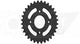 Esjot achtertandwiel 0268 chain wheel 415 54z steel black