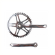 Falkx steal crankstel 44t zilver