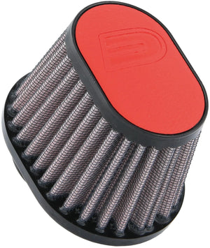 Dna sport luchtfilter leather top sport air filter 100 x 75mm red