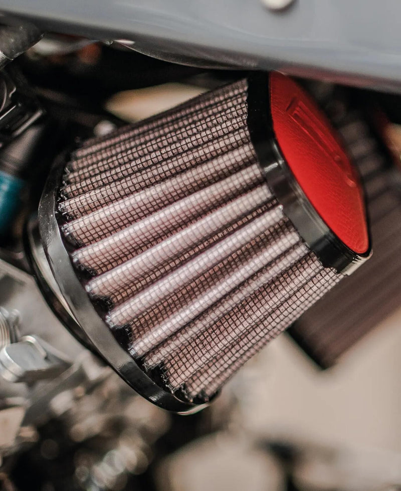 Afbeelding laden in galerijviewer, Dna sport luchtfilter leather top sport air filter 100 x 75mm orange
