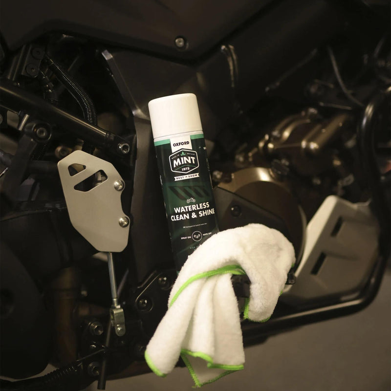 Afbeelding laden in galerijviewer, Mint reiniger oxford waterless clean shine foam action cleaner oxford all-in 500ml oc209
