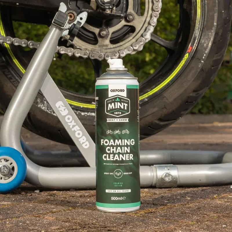 Afbeelding laden in galerijviewer, Mint kettenreiniger oxford foaming chain cleaner chain cleaner oxford 500 ml oc213
