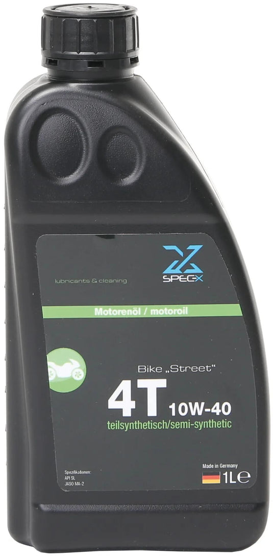 Spec-x motorolie bike 4t street motor oil 4t 10w-40 stre 1l bike