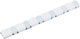 Niso tech klebegewicht adhesive weight strips 45 ws 6x5g 6x2.5g