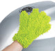 Oxford microvezel washandschoen washing glove microfiber green