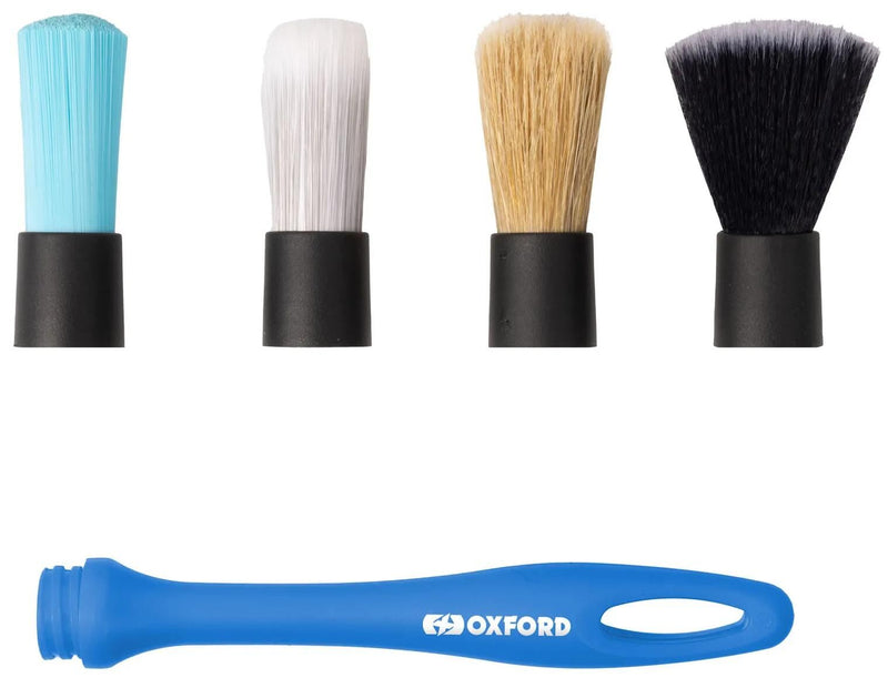 Afbeelding laden in galerijviewer, Oxford waschbürsten-set detail 4-in-1 detailing brush set office set 4in1 ox342

