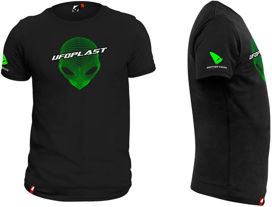 Ufo plast t-shirt leisure shirt ufo black gr. s