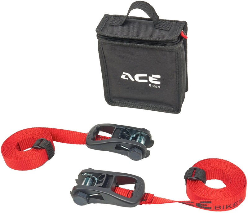 Afbeelding laden in galerijviewer, Acebikes zurrgurtsatz ratchet essential lashing strap set acebike ratchet essential

