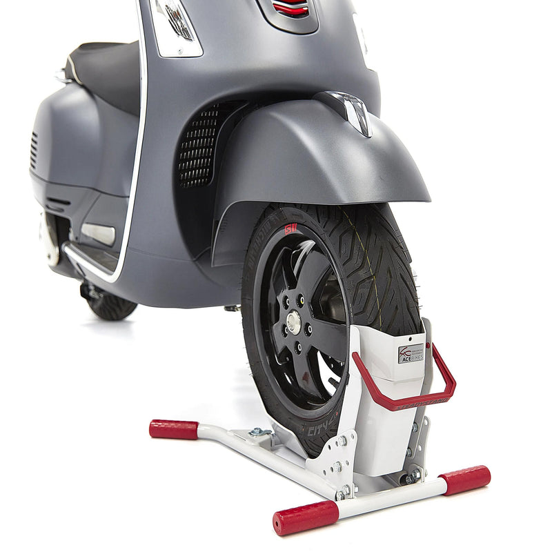 Afbeelding laden in galerijviewer, Acebikes vorderradständer steadystand scooter motorcycle stand mod.260 steadyst. scooter
