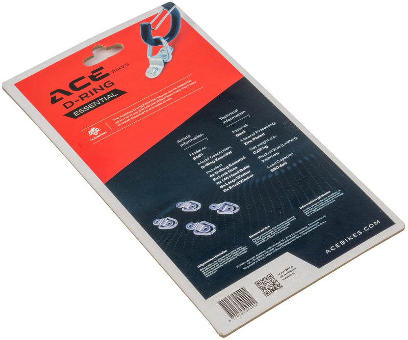 Afbeelding laden in galerijviewer, Acebikes spanngurtbefestigung d-ring essential tension belt fastening se d-ring
