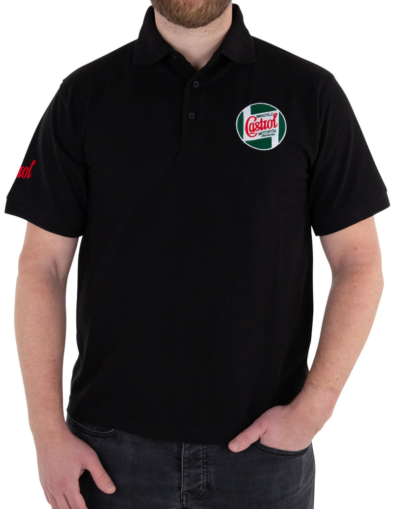 Afbeelding laden in galerijviewer, Castrol poloshirt classic poloshirt classic black gr. m 48

