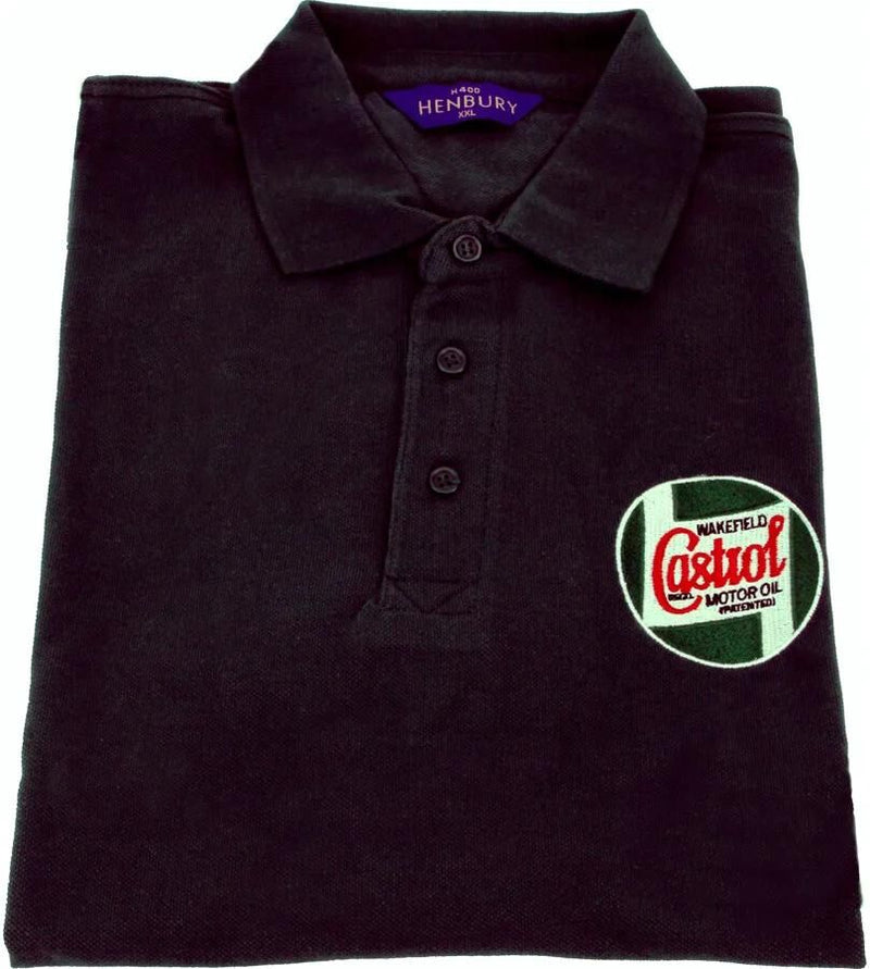 Afbeelding laden in galerijviewer, Castrol poloshirt classic poloshirt classic black gr. m 48
