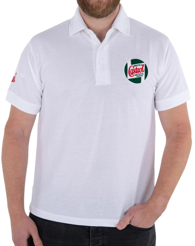 Afbeelding laden in galerijviewer, Castrol poloshirt classic poloshirt classic white gr. l 50
