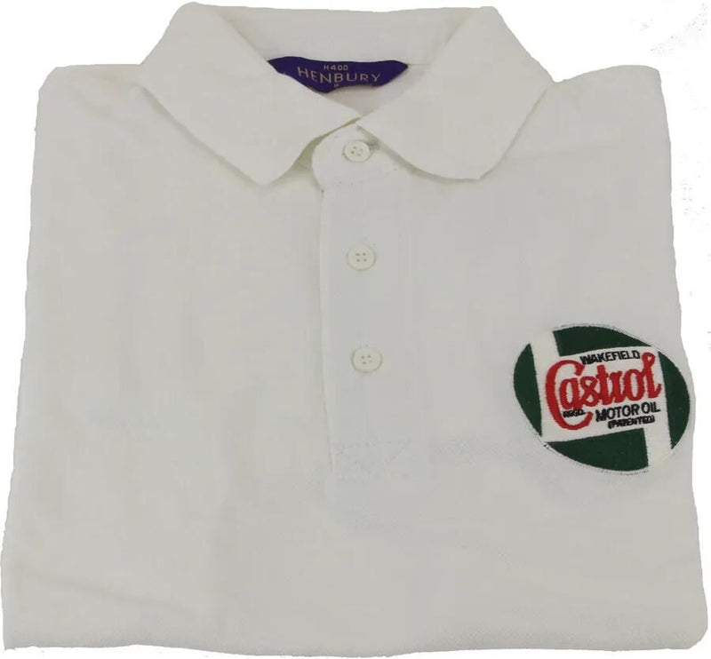 Afbeelding laden in galerijviewer, Castrol poloshirt classic poloshirt classic white gr. l 50
