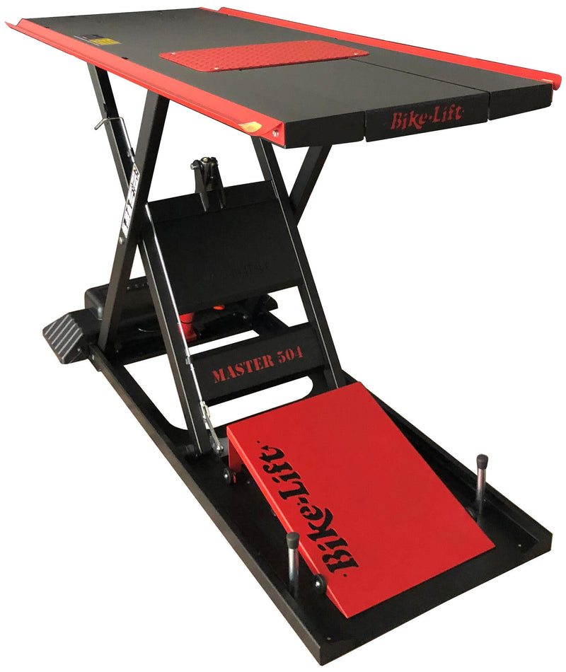 Afbeelding laden in galerijviewer, Bike-lift bike lift hefbrug master 504 gate retract lifting platform bike-lif master 504 gate retract
