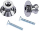 Bike-lift prismabussen adapter f. v-mount 6 mm titanium