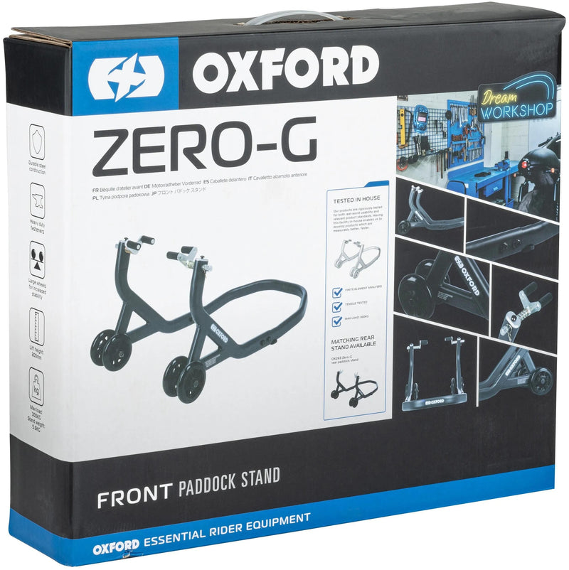 Afbeelding laden in galerijviewer, Oxford montageständer zero-g assembly test. zer front black
