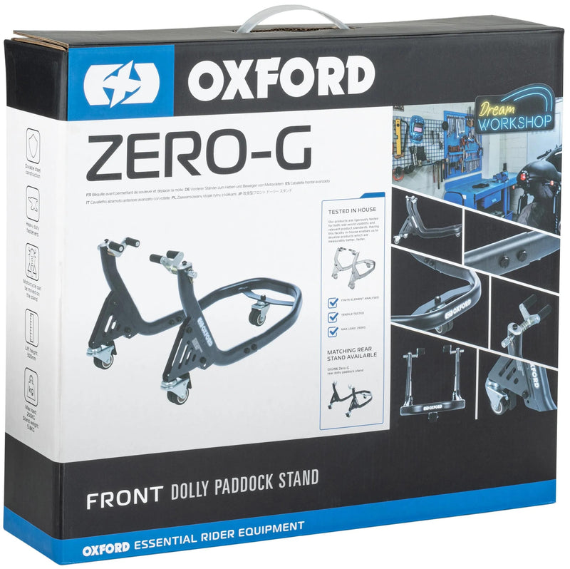 Afbeelding laden in galerijviewer, Oxford montageständer zero-g-dolly assembly test. zer front black
