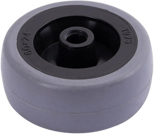 Bike-lift gummirolle rubber roller f. mounting grey
