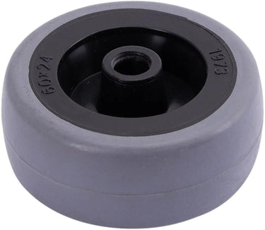 Bike-lift gummirolle rubber roller f. mounting grey