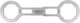 Bikeservice gabelkappenschlüssel schl fork cap bst 46x50mm 8knt