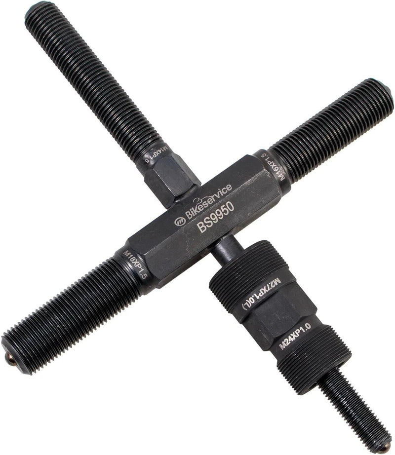 Afbeelding laden in galerijviewer, Bikeservice polradabzieher 6 in 1 remover 6in1 flywheels bs
