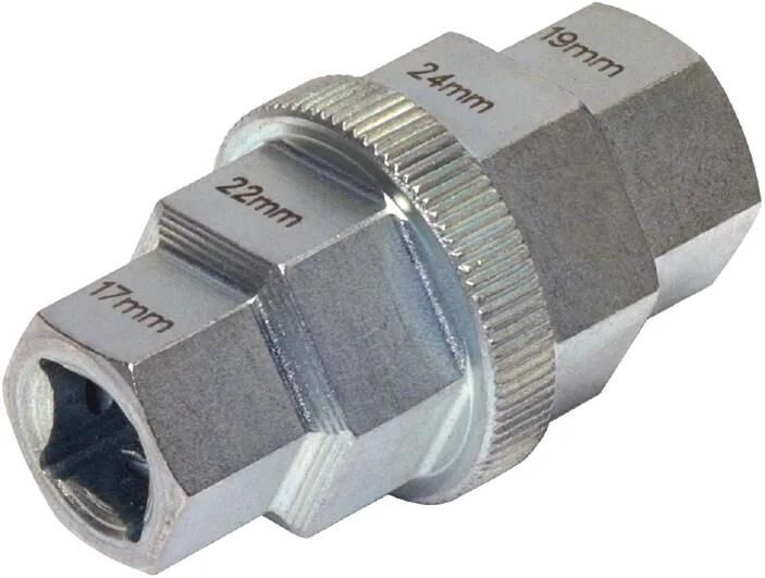 Afbeelding laden in galerijviewer, Bikeservice steckschlüsseleinsatz stkschlein wheel axle bst 6knt 17 19 22 24mm
