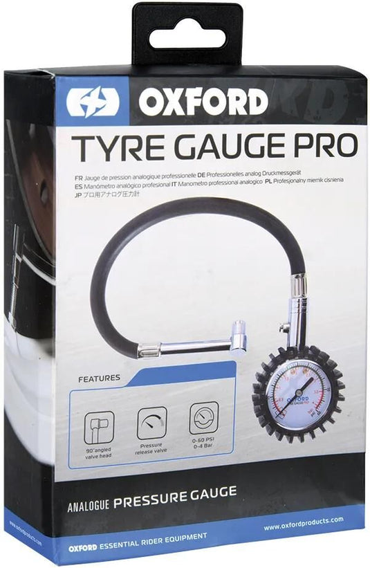 Oxford reifenfüllmessgerät pro tire gauge ox750