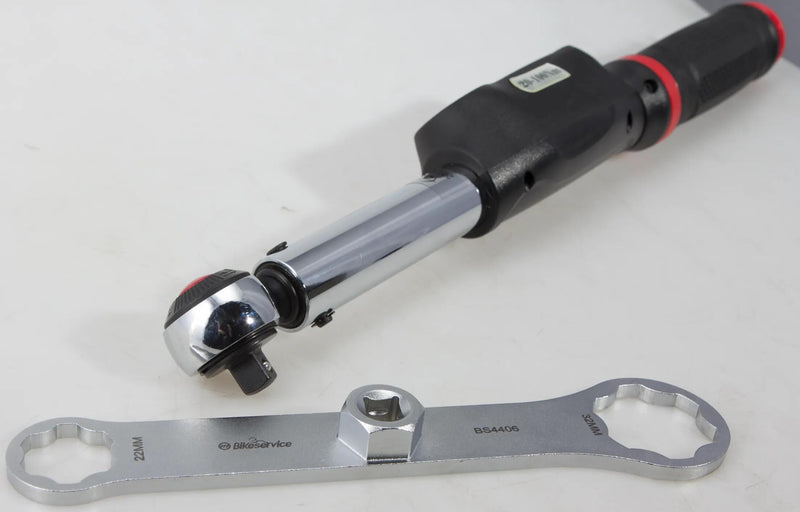 Afbeelding laden in galerijviewer, Bikeservice gabelkappenschlüssel schl fork cap bst 22x32mm 6knt
