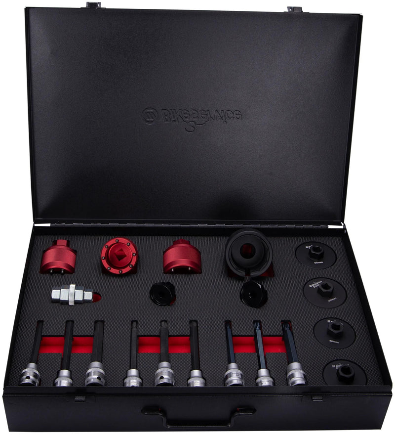 Afbeelding laden in galerijviewer, Bikeservice werkzeugsatz fahrwerk chassis kit bst 20tlg
