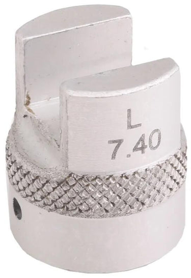 Bikeservice adapter adapter bst aluminum 7.4mm f bs5502