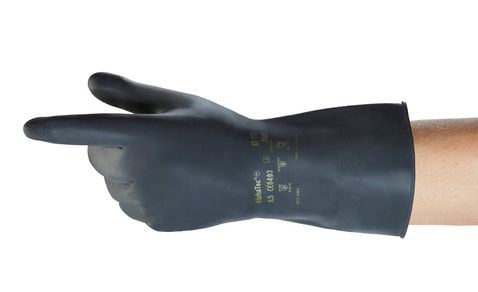 Afbeelding laden in galerijviewer, Ansell producten handschoen alphatec 87 118 natuurrubber mt l 8

