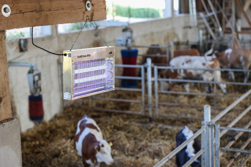 Afbeelding laden in galerijviewer, Ecokill producten elektr vliegenkast inox ipx4 2 x 15w
