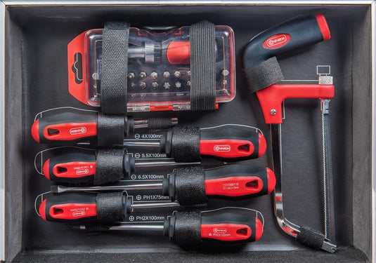 Connex producten gereedschapskoffer 100 delig alu koffer