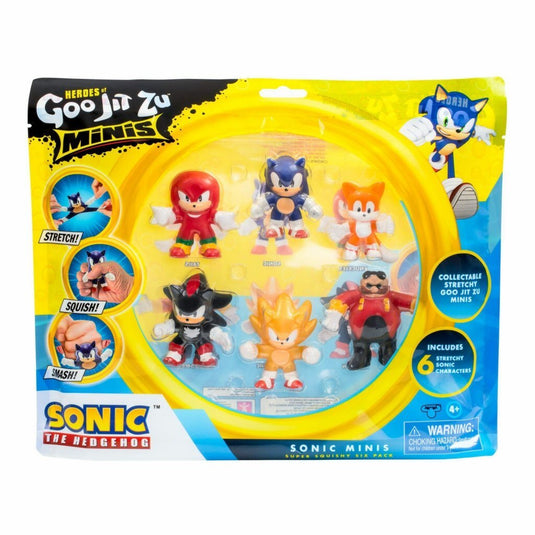 Goo jit zu sonic minis 6 pack | 2 stuks