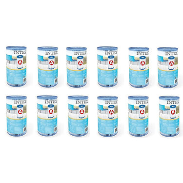 Intex 29000 filter cartridge type a 12 stuks voor zwembad 244 305 366 cm