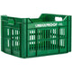 fietskrat Recycled 30 liter polypropyleen donkergroen