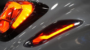 Level10 raw-set achter led smoke | vespa sprint primavera