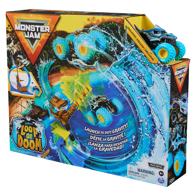 Afbeelding laden in galerijviewer, Monster jam megalodon loop of doom stuntspeelset
