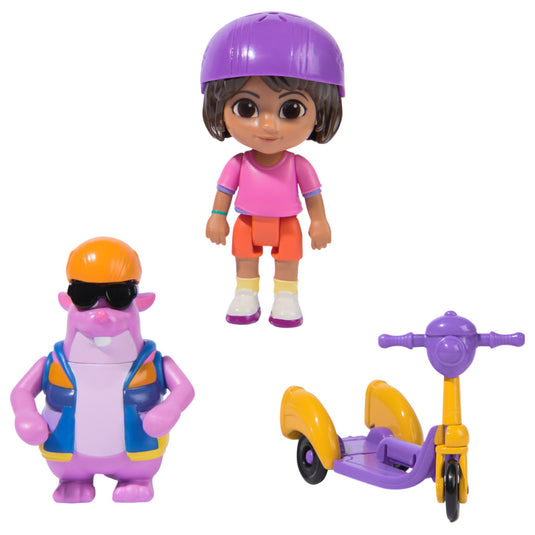 Dora de explorer spin master dora speelfigurenset met dora, tico en step - speelgoed.