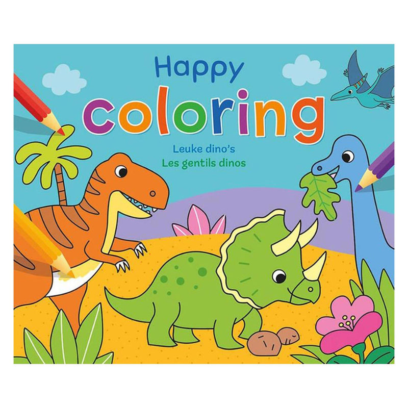 Afbeelding laden in galerijviewer, Deltas happy coloring - leuke dino's
