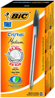 Bic cristal balpen zwart 50 stuks