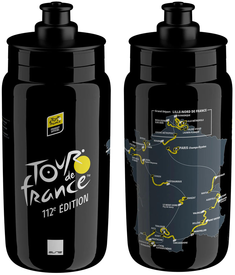 Afbeelding laden in galerijviewer, Elite trinkflasche fly tour de france trinkfl. fly tour d e france black 550ml
