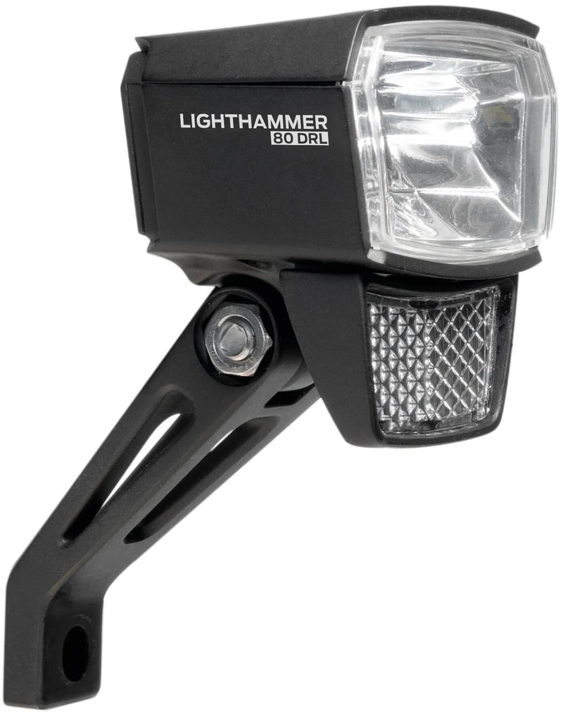 Afbeelding laden in galerijviewer, Trelock koplamp Lighthammer LS 835-T ZL 410 dynamo 80 lux
