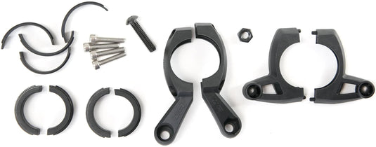 Busch + müller koplamphouder fr.light bracket b m 470shpb black